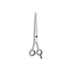 Tijera de corte profesional con diseño ergonómico de 7 pulgadas Azabache. Marca 3 CLAVELES