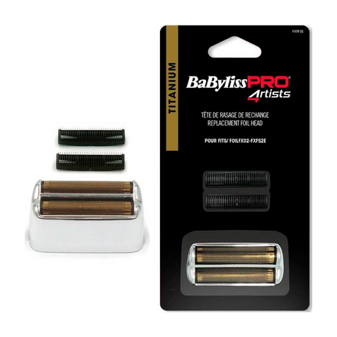 BaBylissPRO SHVAER RECAMBIO PARA BBFXFS2GE SILVER