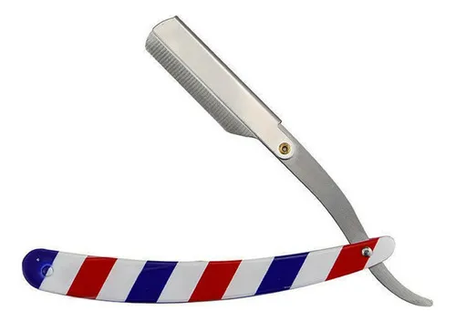 NAVAJA DE AFEITAR RAYAS DE BARBERIA 1