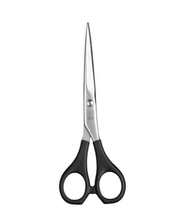 Tijeras de corte profesional con mango de plástico 6mm. Marca EUROSTIL