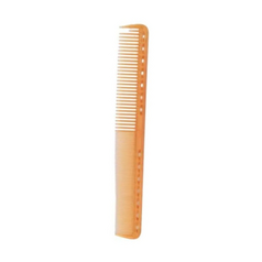 Peine de corte profesional con orificios de agarre YS Park naranja. Marca YS PARK