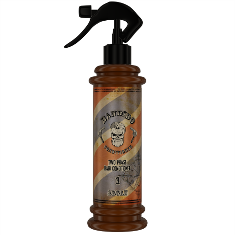 Acondicionador capilar hidratante profesional Argan 01. Marca BANDIDO