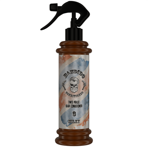 Acondicionador bifásico profesional Milky 03. Marca BANDIDO