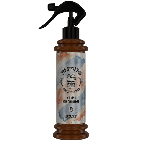 Acondicionador bifásico profesional Milky 03. Marca BANDIDO