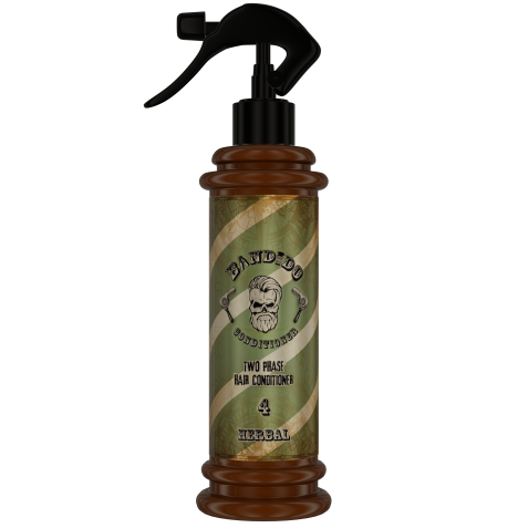 Acondicionador capilar profesional con extractos de hierbas 04. Marca BANDIDO