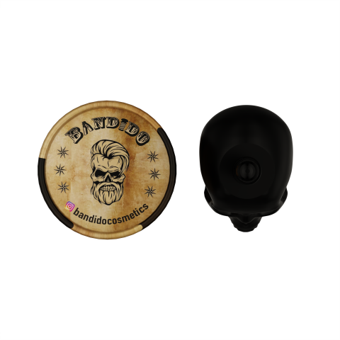 Aceite para barba nutritivo profesional Black 40ml. Marca BANDIDO