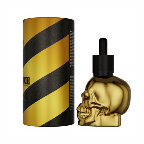 Aceite de barba hidratante profesional Golden 40ml. Marca BANDIDO