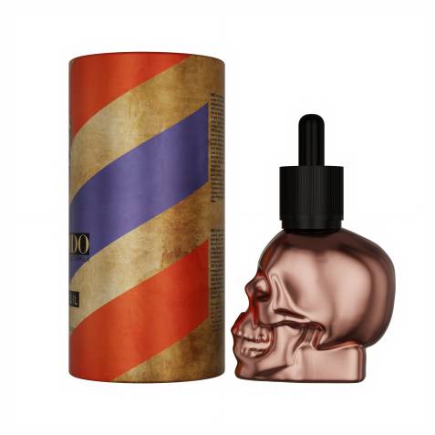 Aceite de barba hidratante profesional Rosa 40ml. Marca BANDIDO