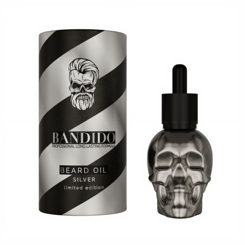 BANDIDO ACEITE DE BARBA PLATA 40ML