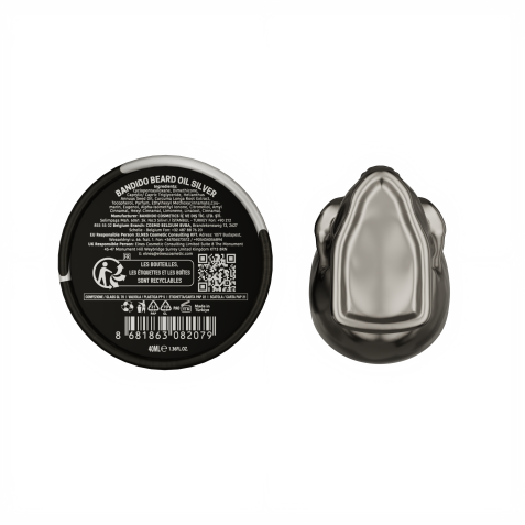 BANDIDO ACEITE DE BARBA PLATA 40ML