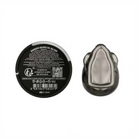 BANDIDO ACEITE DE BARBA PLATA 40ML