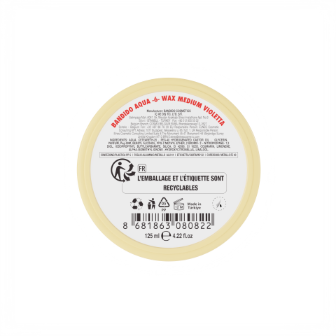 BANDIDO AQUA WAX 125ML Nº6