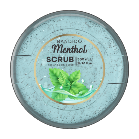 BANDIDO FACE SCRUB MENTHOL
