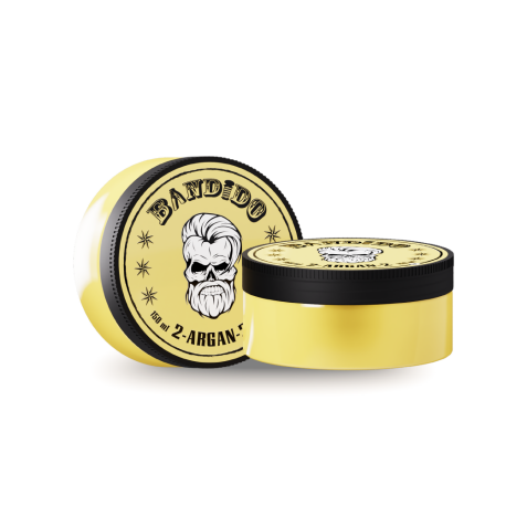 Gomina fijadora profesional con aceite de argán Bandido Hair Gel Argan 150ml. Marca BANDIDO