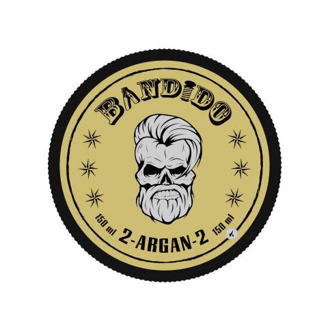 Gomina fijadora profesional con aceite de argán Bandido Hair Gel Argan 150ml. Marca BANDIDO