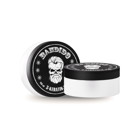 Gel fijador con keratina profesional Hair Gel Keratin 150ml. Marca BANDIDO