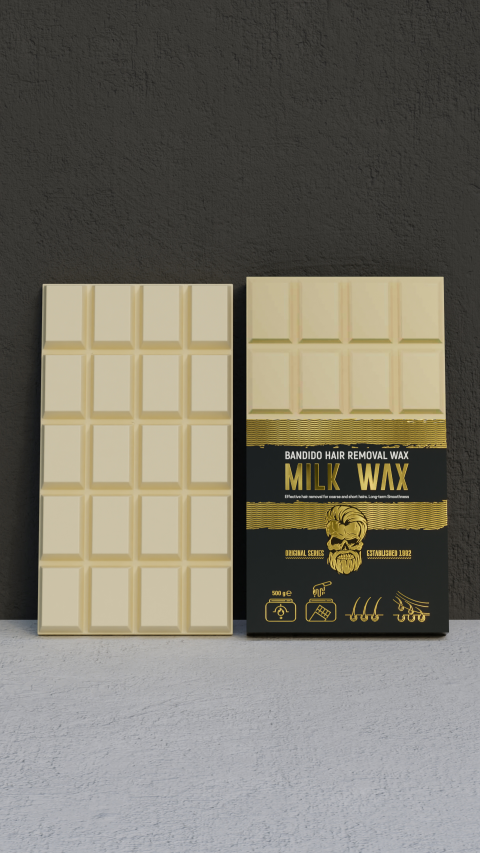 Cera depilatoria de leche profesional Bandido Hair Removal Milk Wax. Marca BANDIDO