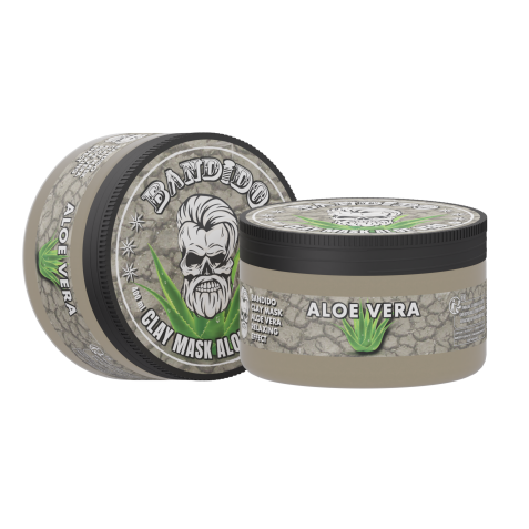 Mascarilla capilar hidratante profesional Aloe Vera 400ml. Marca BANDIDO