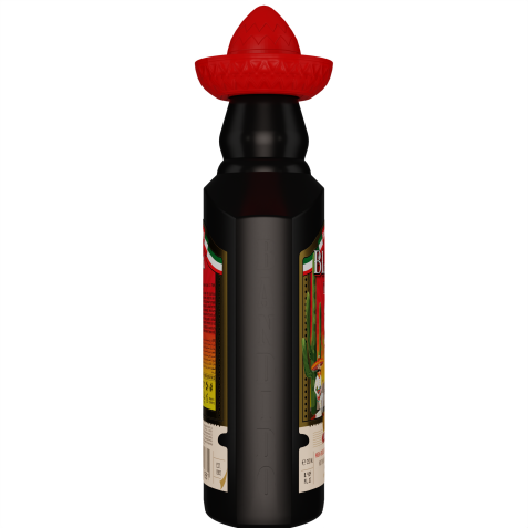 Mascarilla negra facial profesional Black Mask 250ml. Marca BANDIDO