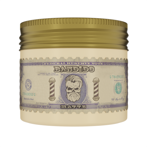 Cera fijadora mate profesional Aqua Wax Matte 125ml. Marca BANDIDO