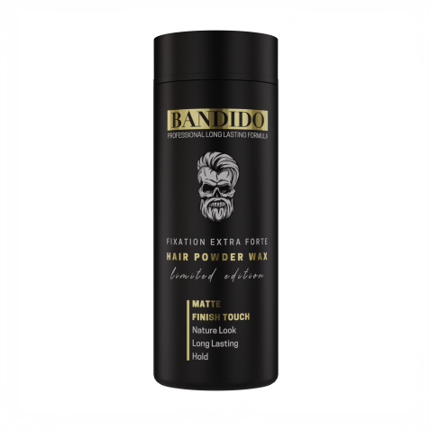 Polvos de volumen profesional con efecto mate Powder Wax 32g. Marca BANDIDO