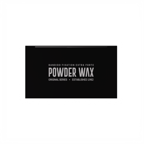 Polvos de volumen profesional con efecto mate Powder Wax 32g. Marca BANDIDO