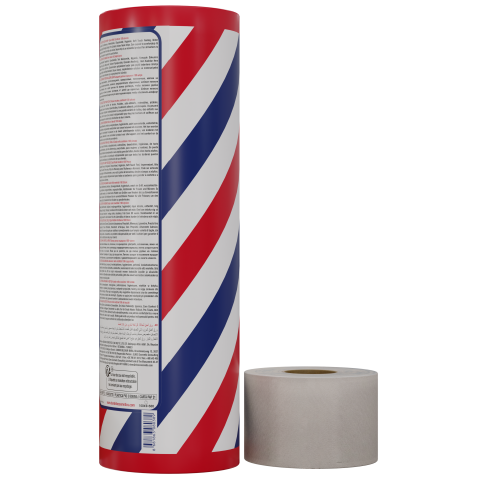 Papel de cuello elástico profesional para barbería. Marca Bandido