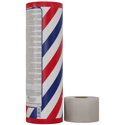Papel de cuello elástico profesional para barbería. Marca Bandido