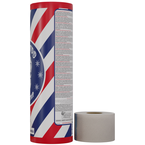 Papel de cuello elástico profesional para barbería. Marca Bandido