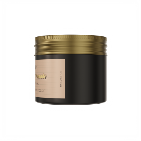 Pomada fijadora de fijación extrema y acabado mate profesional Black Pomade EAX Extrem Matte. Marca BANDIDO