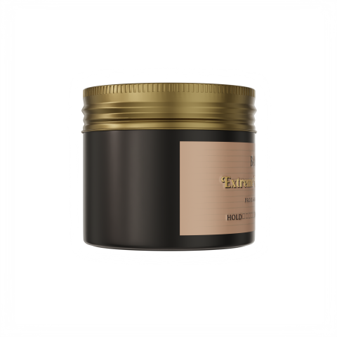 Pomada fijadora de fijación extrema y acabado mate profesional Black Pomade EAX Extrem Matte. Marca BANDIDO