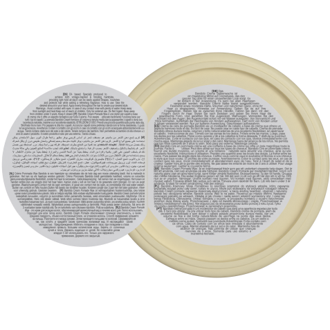 Cera en crema profesional de fijación flexible Pomade Wax Cream. Marca BANDIDO