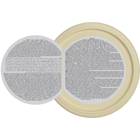 Cera en crema profesional de fijación flexible Pomade Wax Cream. Marca BANDIDO