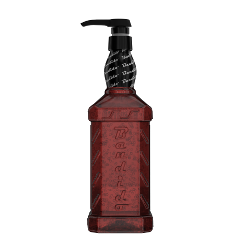 Gel de afeitado transparente profesional Shaving Gel Red 1000ml. Marca BANDIDO
