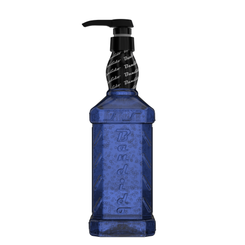 Gel de afeitado transparente profesional Blue 1000ml. Marca BANDIDO