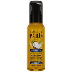 Serum capilar hidratante profesional Madame Paris de aceite de coco. Marca BANDIDO