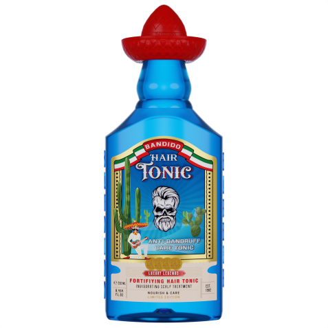 Tónico capilar anticaspa profesional refrescante 250ml. Marca BANDIDO