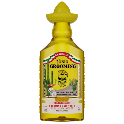 Tónico capilar refrescante profesional Hair Tonic Grooming. Marca Bandido