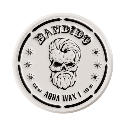 Cera fijadora de base agua profesional Bandido Aqua Wax 150 ml Nº1. Marca BANDIDO