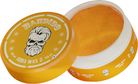 Cera fijadora profesional con base de agua Aqua Wax 150 ml Nº2. Marca BANDIDO