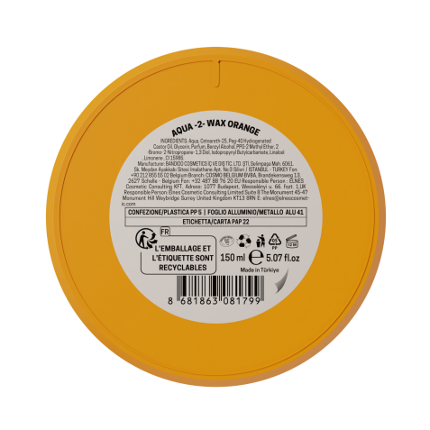 Cera fijadora profesional con base de agua Aqua Wax 150 ml Nº2. Marca BANDIDO