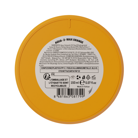 Cera fijadora profesional con base de agua Aqua Wax 150 ml Nº2. Marca BANDIDO