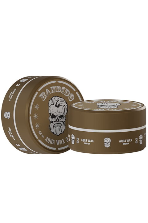 Cera fijadora al agua profesional de fijación fuerte Aqua Wax 150ml nº3. Marca BANDIDO