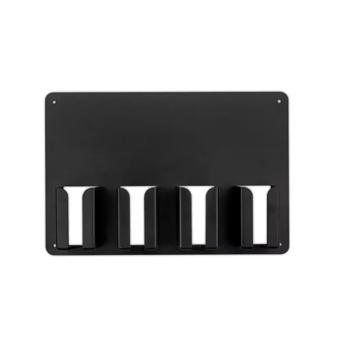 Colgador 4 Máquinas Negro - Imagen 2
