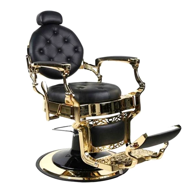 Sillón Barbero Royal Gold
