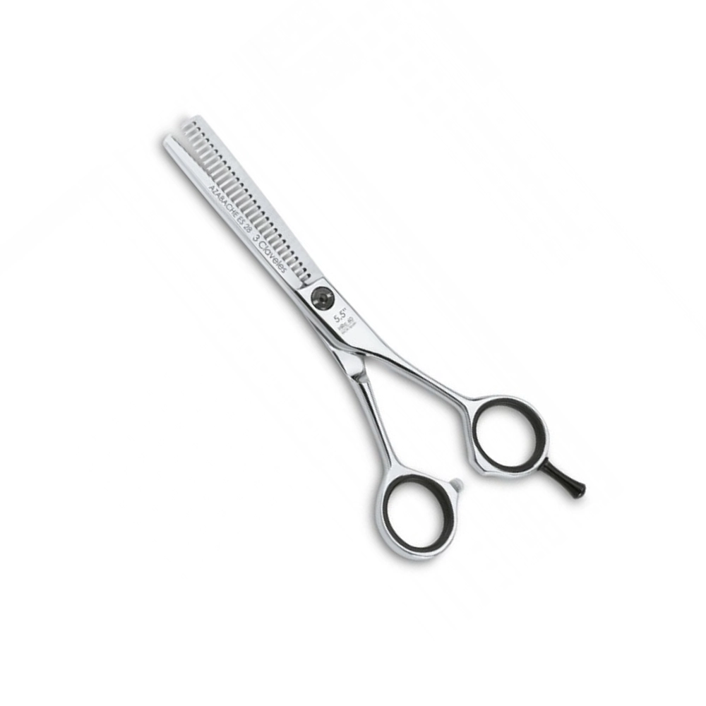 Azabache Tijera Peluquero 5,5" Esculpir